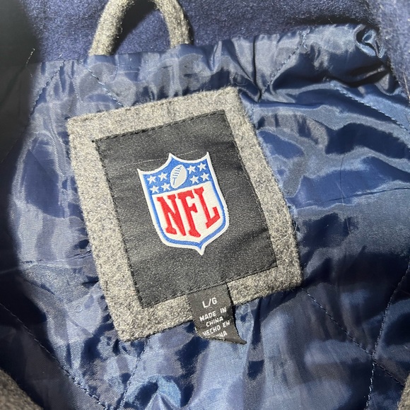 Vintage San Diego los Angeles chargers nfl afc afl football wool jacket - Picture 7 of 8